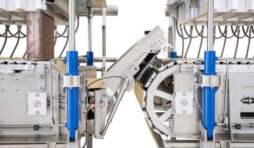 Carsoe V16 Freezer One Line Conveyor System