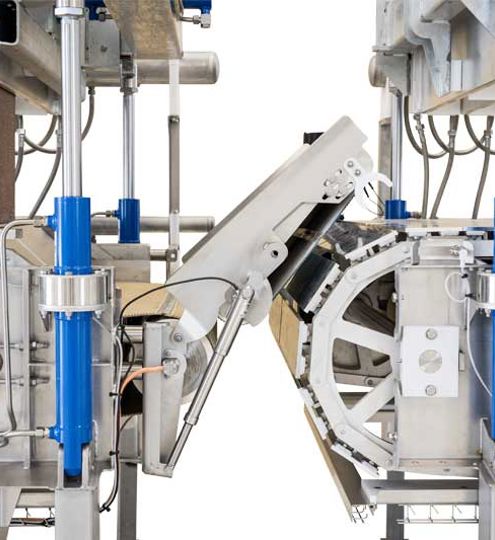 Carsoe V16 Freezer One Line Conveyor System