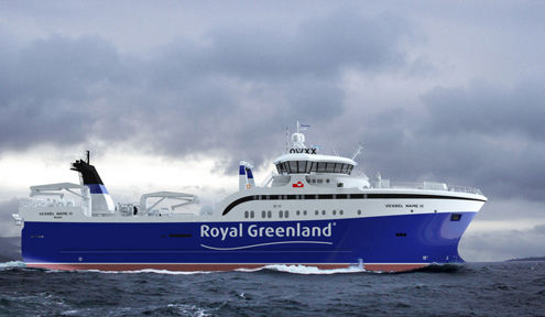 Carsoe Nataarnaq Vessel Royal Greenland RG