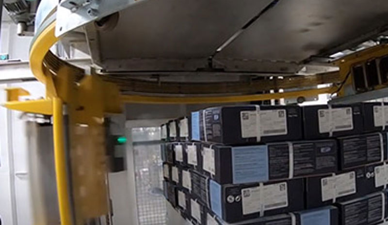 Hybrid Palletizing and Elevator - Carsoe Onboard Factory