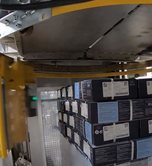 Hybrid Palletizing and Elevator - Carsoe Onboard Factory