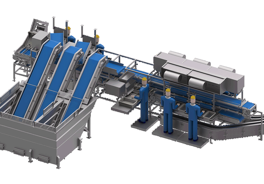 Carsoe Packing Line for Freezing Frames Product Image 1