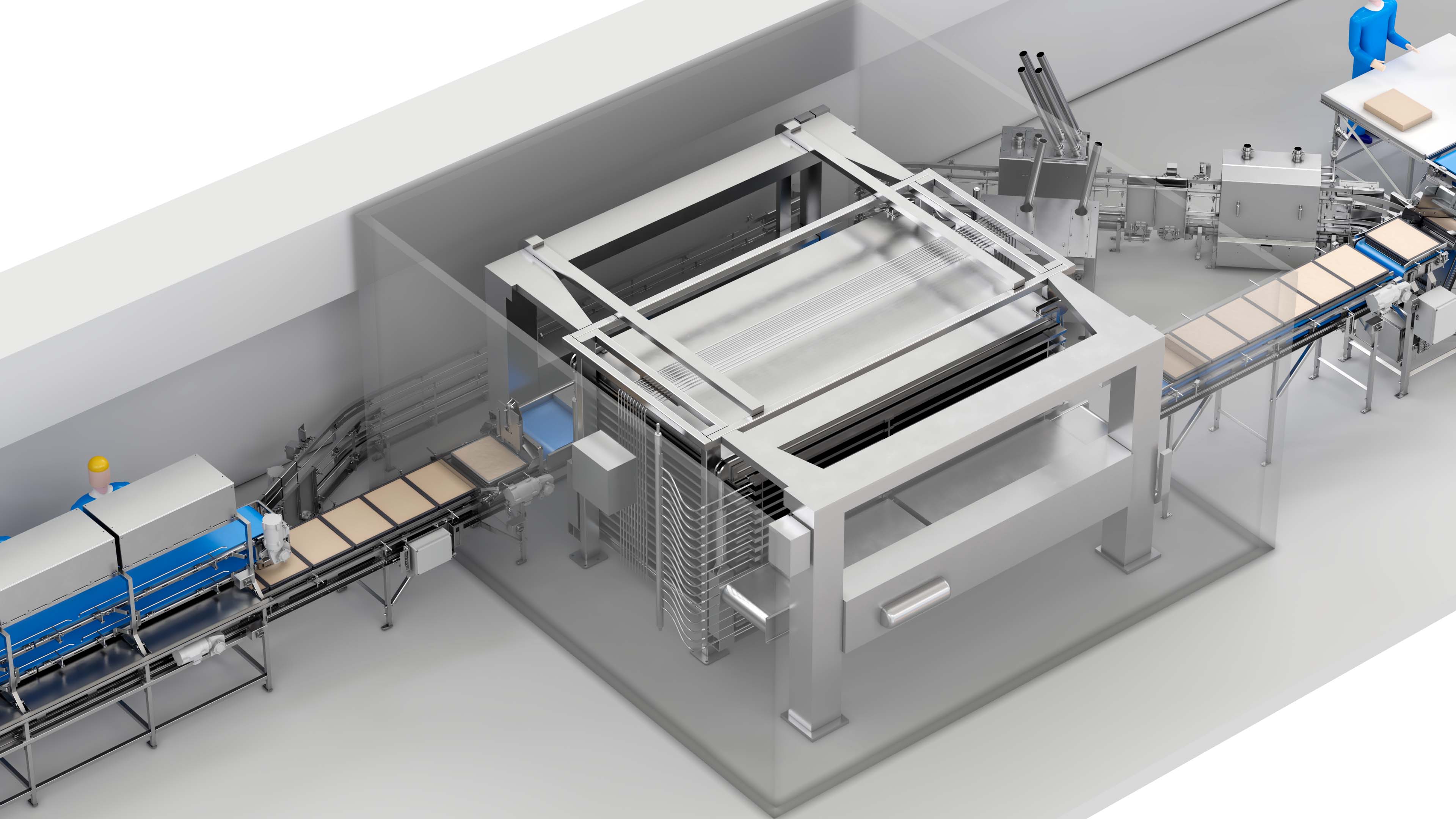 Carsoe Automated Packing and Freezing Line 4