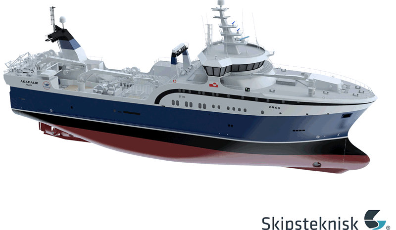 Onboard Carsoe Factory for Royal Greenland