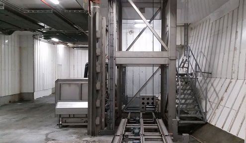 Carsoe Packaging Elevator CS4005 Onboard Packing Elevator