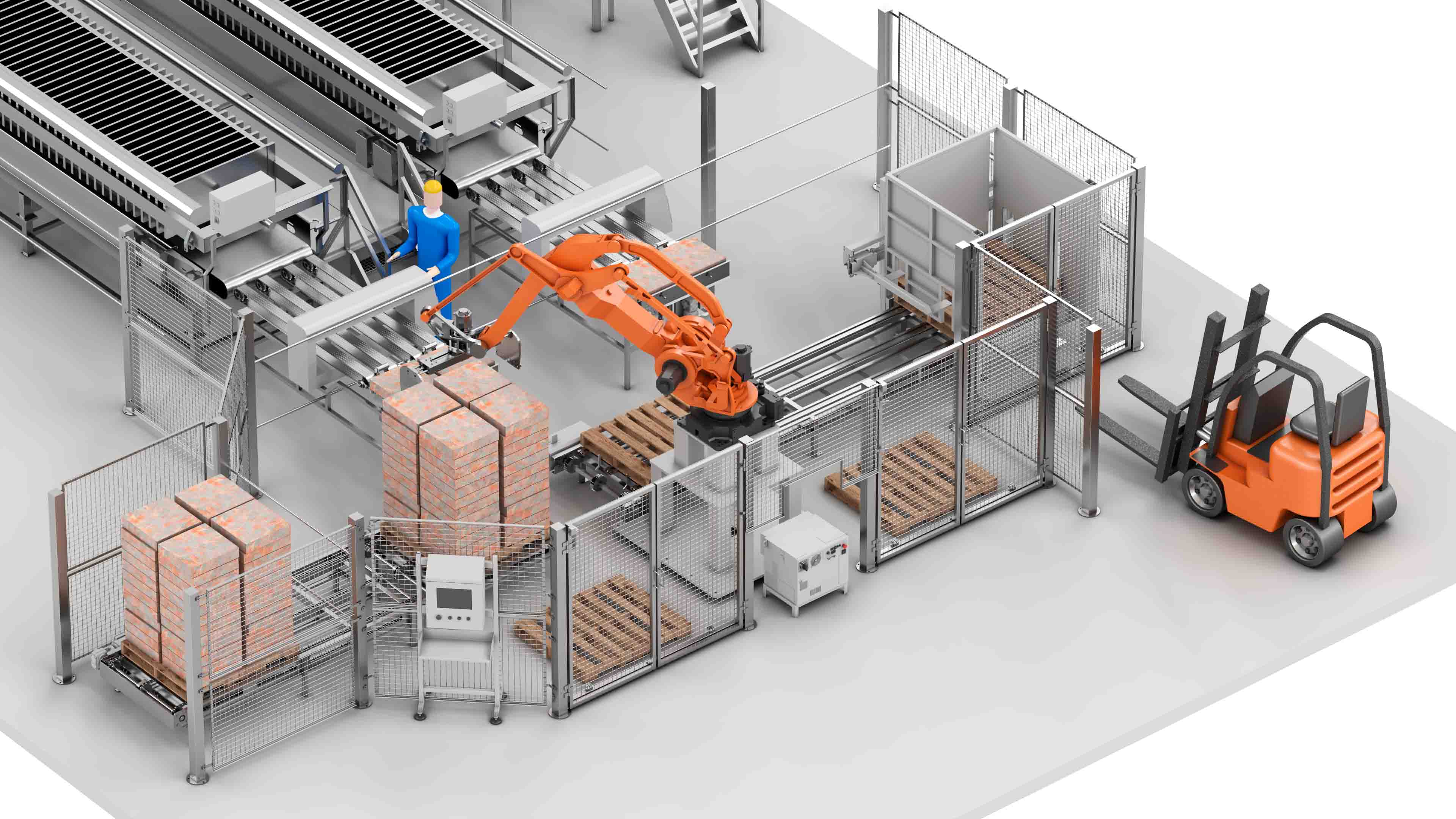 Carsoe Mincing, Freezing and Robot Palletizing 4