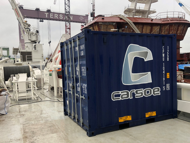 Onboard Spareparts Container Carsoe