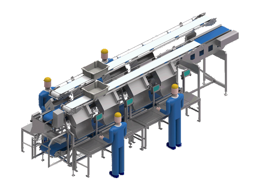Carsoe Packing Station Incl. Check Scales