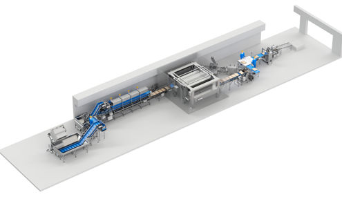 Carsoe Automated Packing and Freezing Line 1