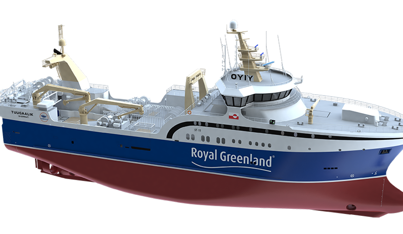 Carsoe - Royal Greenland - Qaleralik Factory Trawler