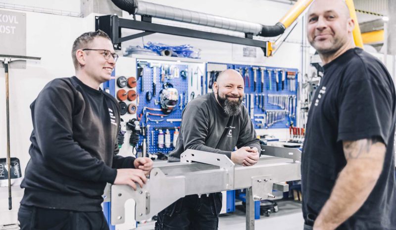 Carsoe Welders in Production