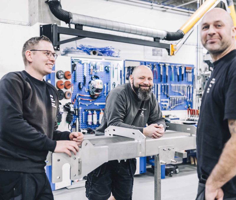 Carsoe Welders in Production