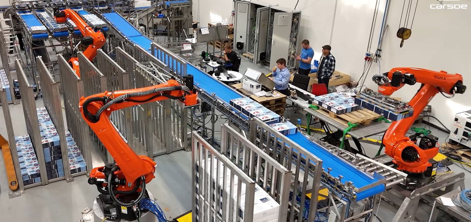 FAT Robot Palletizing Carsoe