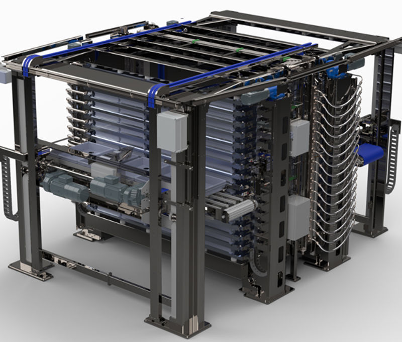 Automatic plate freezer 3D Carsoe