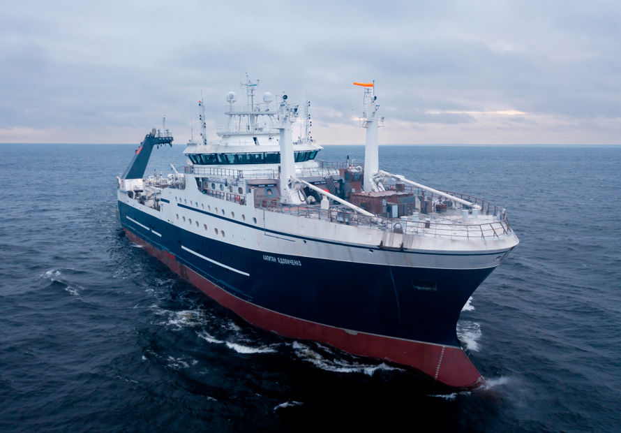 Carsoe Onboard Factory for Pollock and Surimi RFC Russian Fishery 