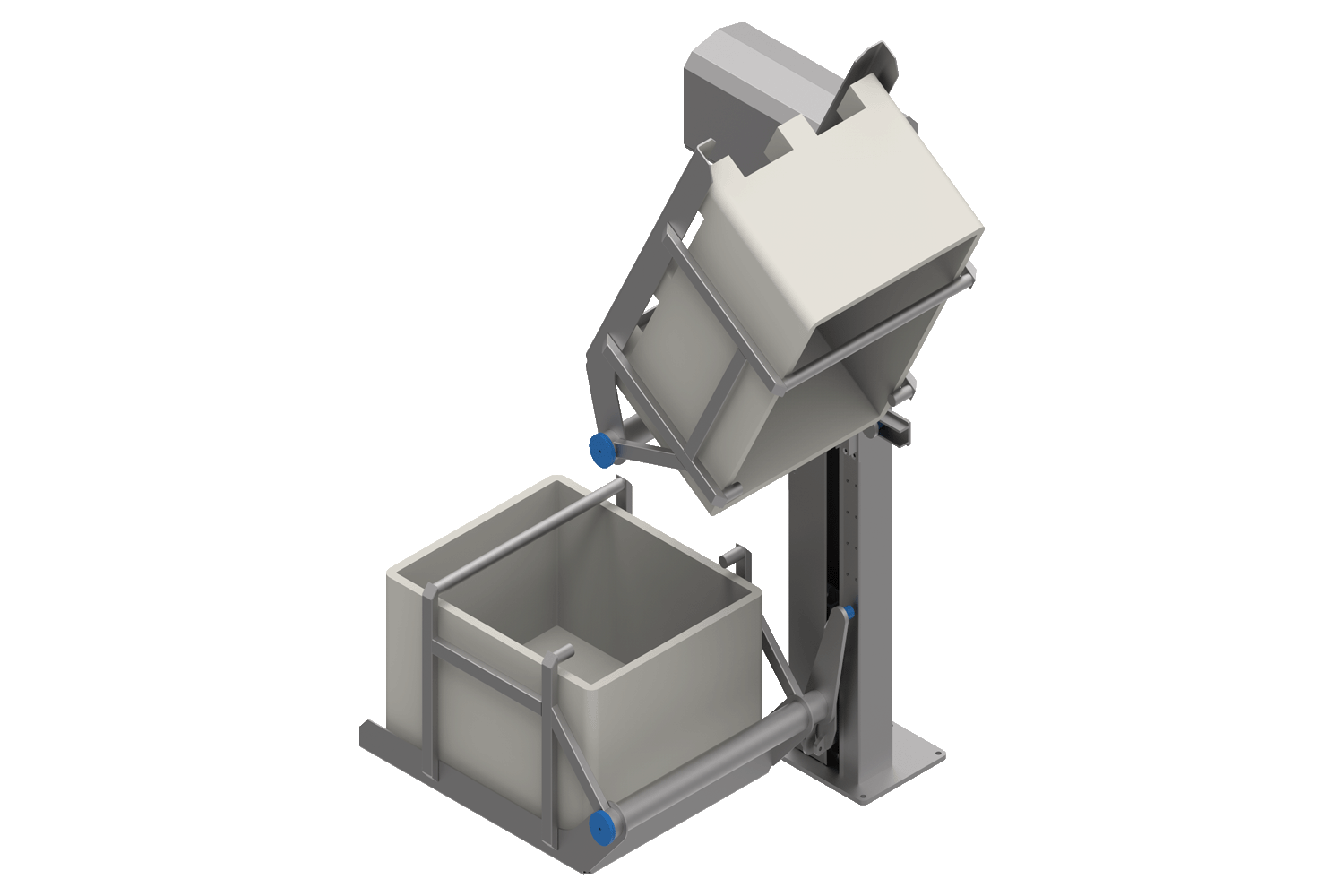 Official equipment view for Single-column lift HKV 500.