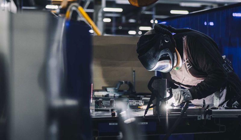 Carsoe Welder at work