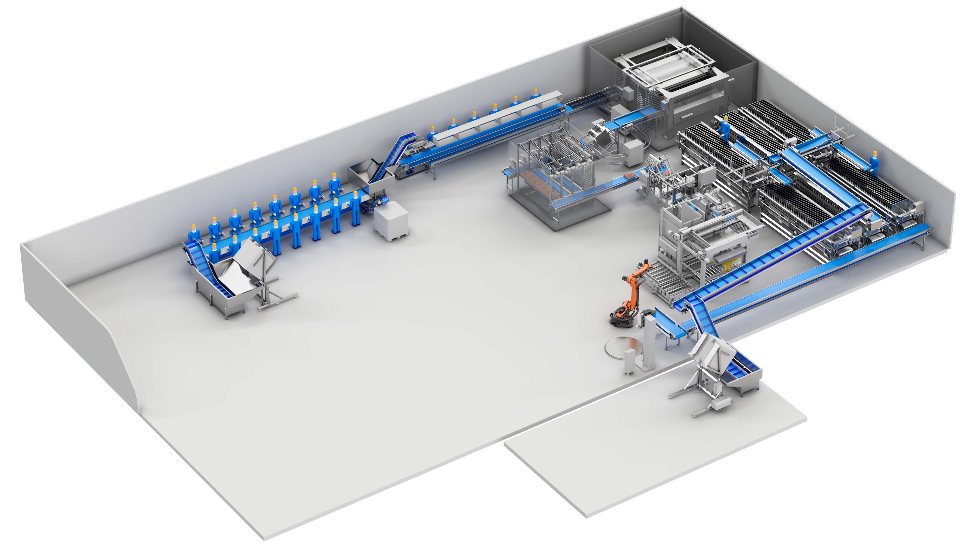 Carsoe Full Scale Processing, Freezing and Palletizing 1