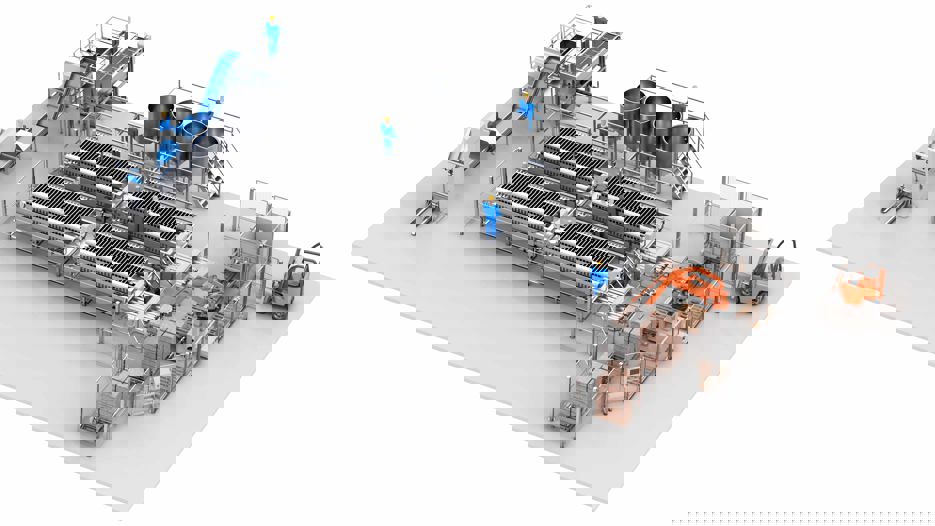 Carsoe Mincing, Freezing and Robot Palletizing 1