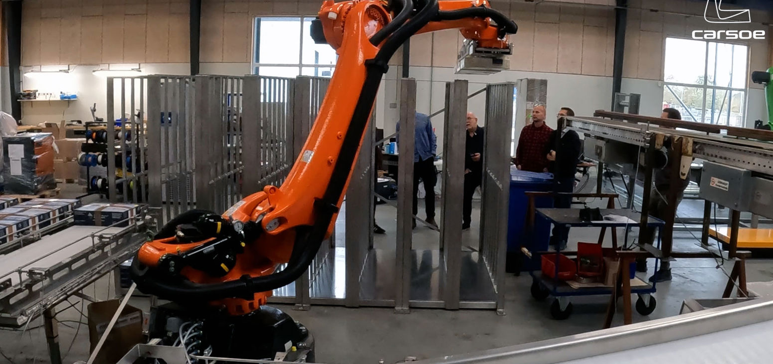 Test Robot Palletizing - Carsoe - Baffin