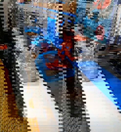 Carsoe Shrimp Weighing Hopper System Live 3