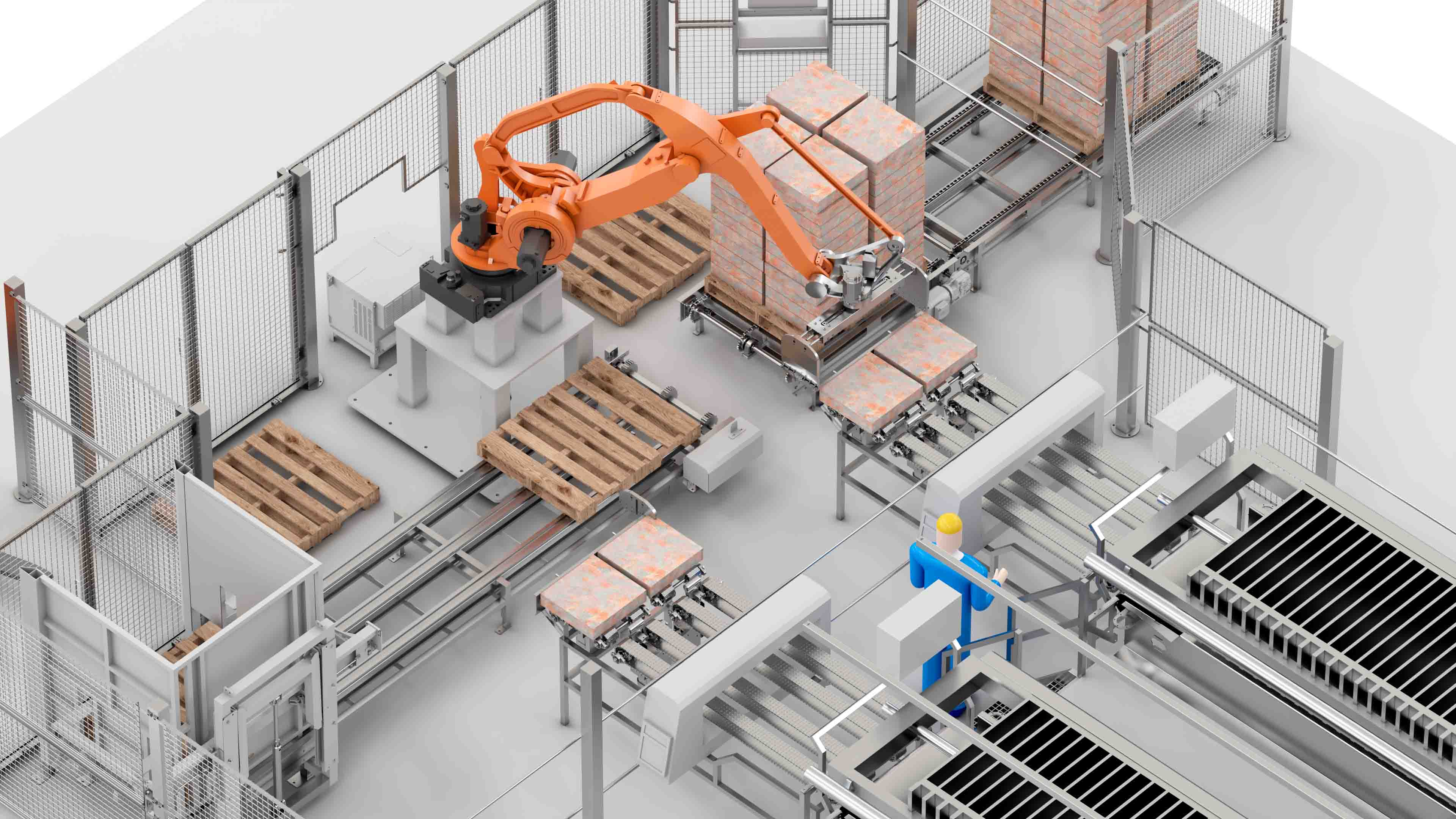 Carsoe Mincing, Freezing and Robot Palletizing 3