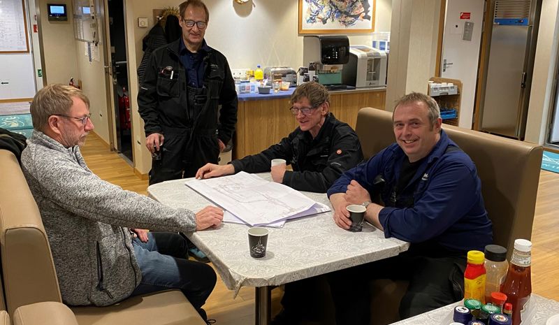Polar Markus Carsoe onboard factory
