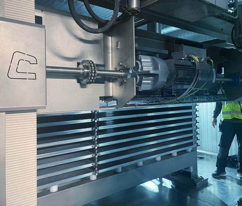 Industrial Plate Freezing for Food Production